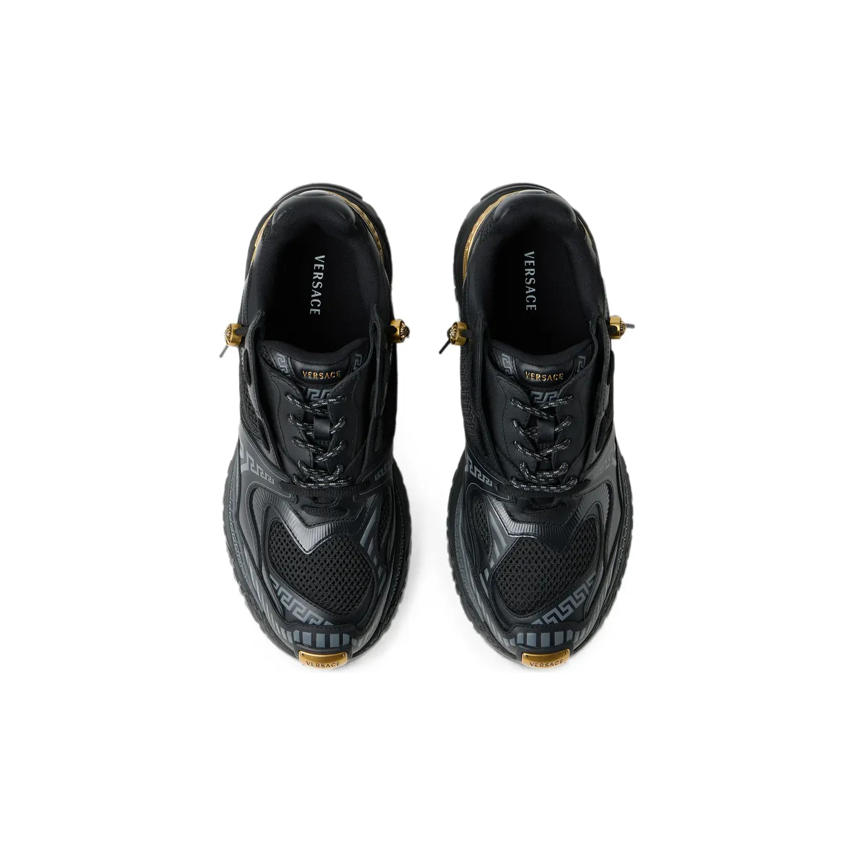 Versace Icaro Leather “Black” (1A19106 1026188 6BL5J) (2)