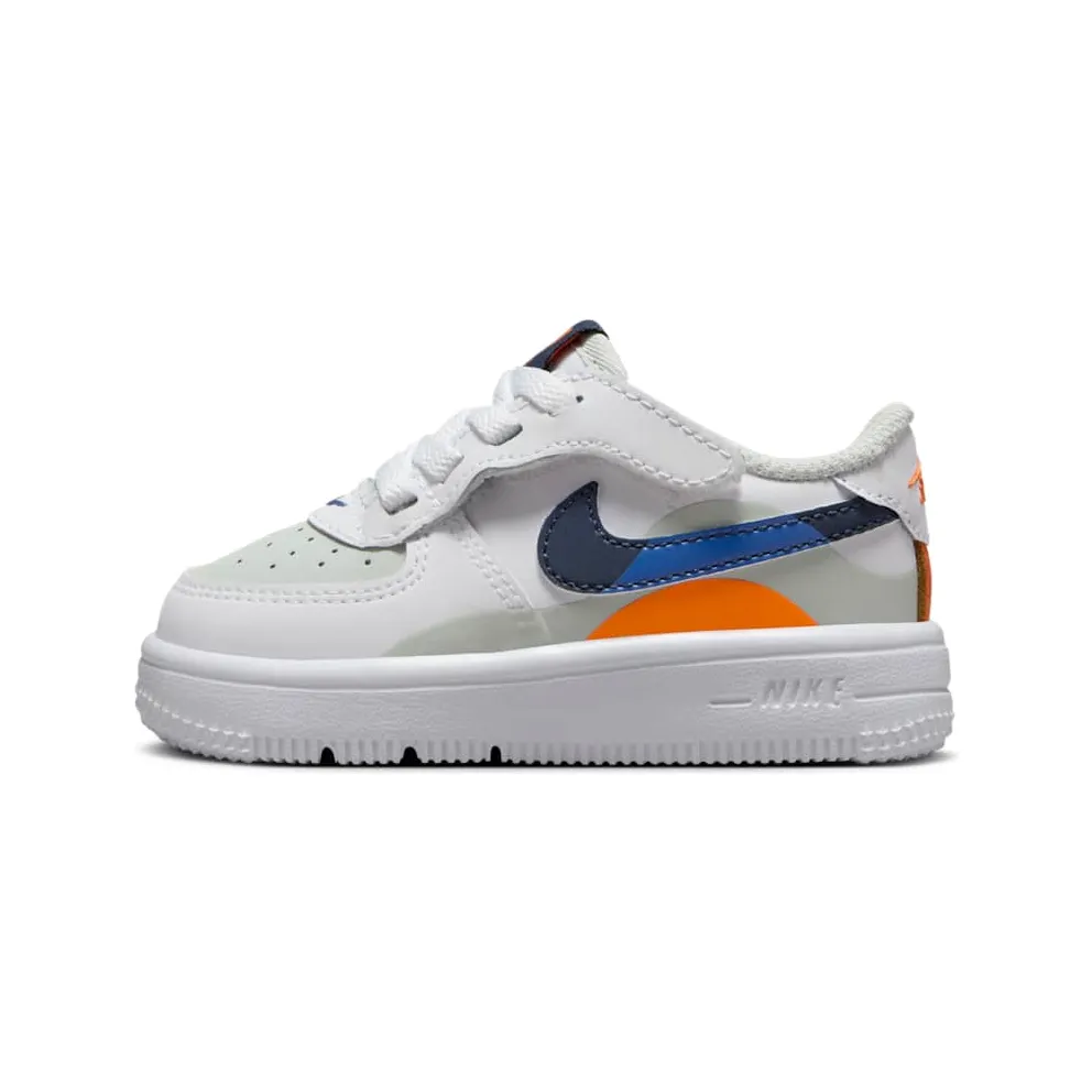 Nike Force 1 Low LV8 2 EasyOn Light Silver White Astronomy Blue Midnight Navy (FN0408-002)