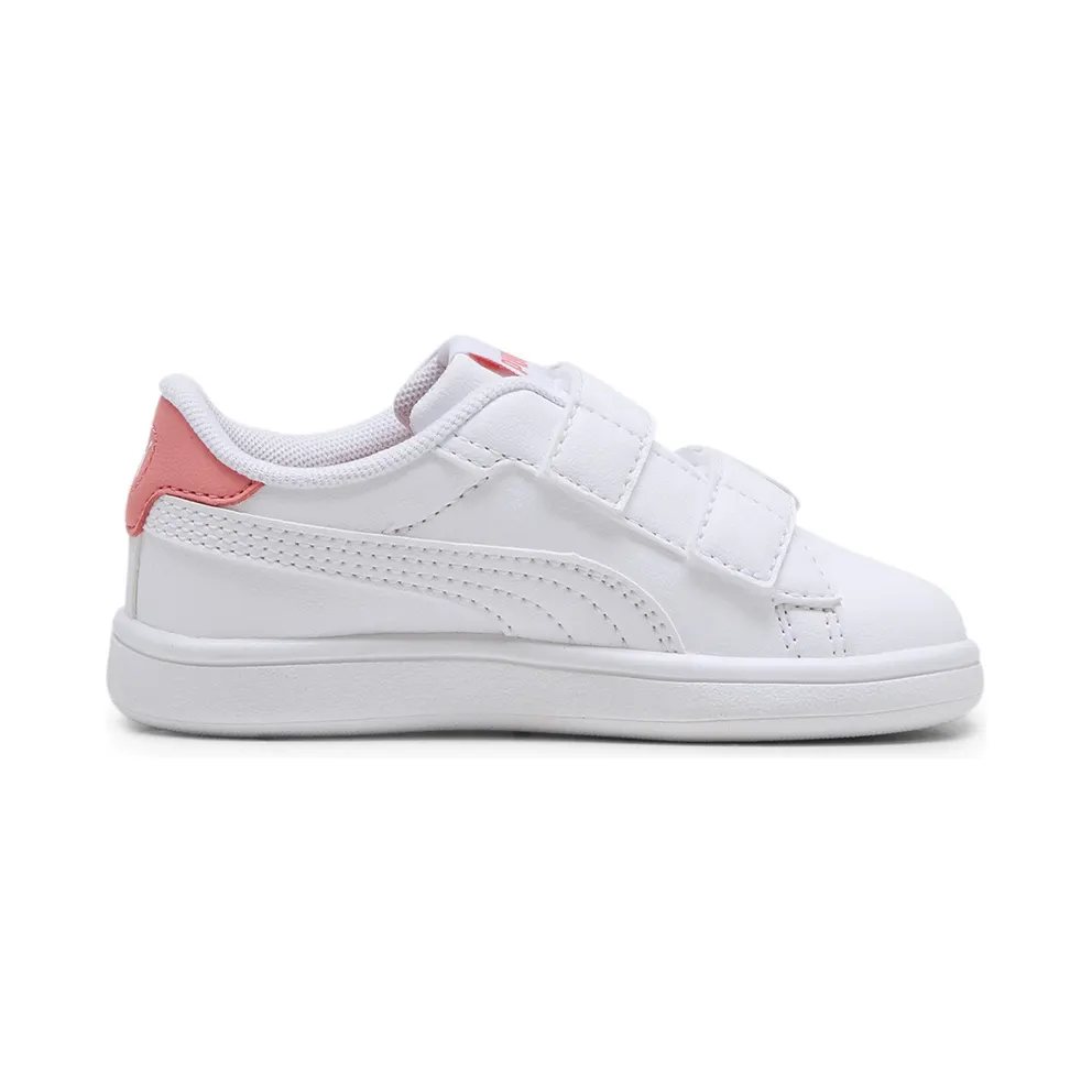 Puma Smash 3.0 Badges “Puma White / Passionfruit” (397287_01)