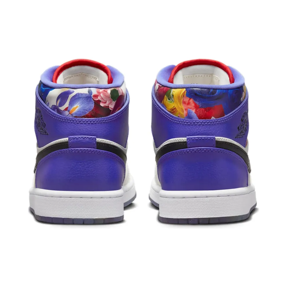 Jordan 1 Mid SE Valentine’s Day Flowers (FD4330-101)