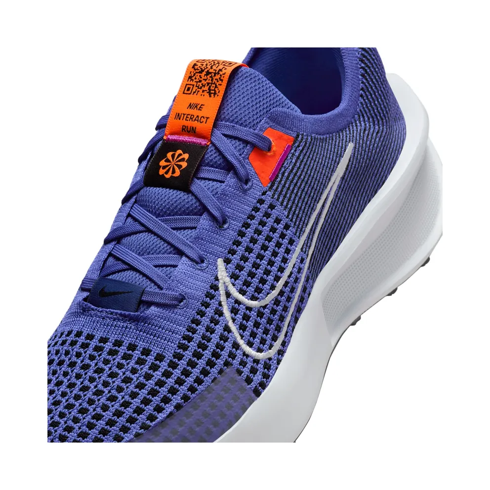 Nike Interact Run Astronomy Blue Hyper Crimson Black Pure Platinum (FD2291-404)