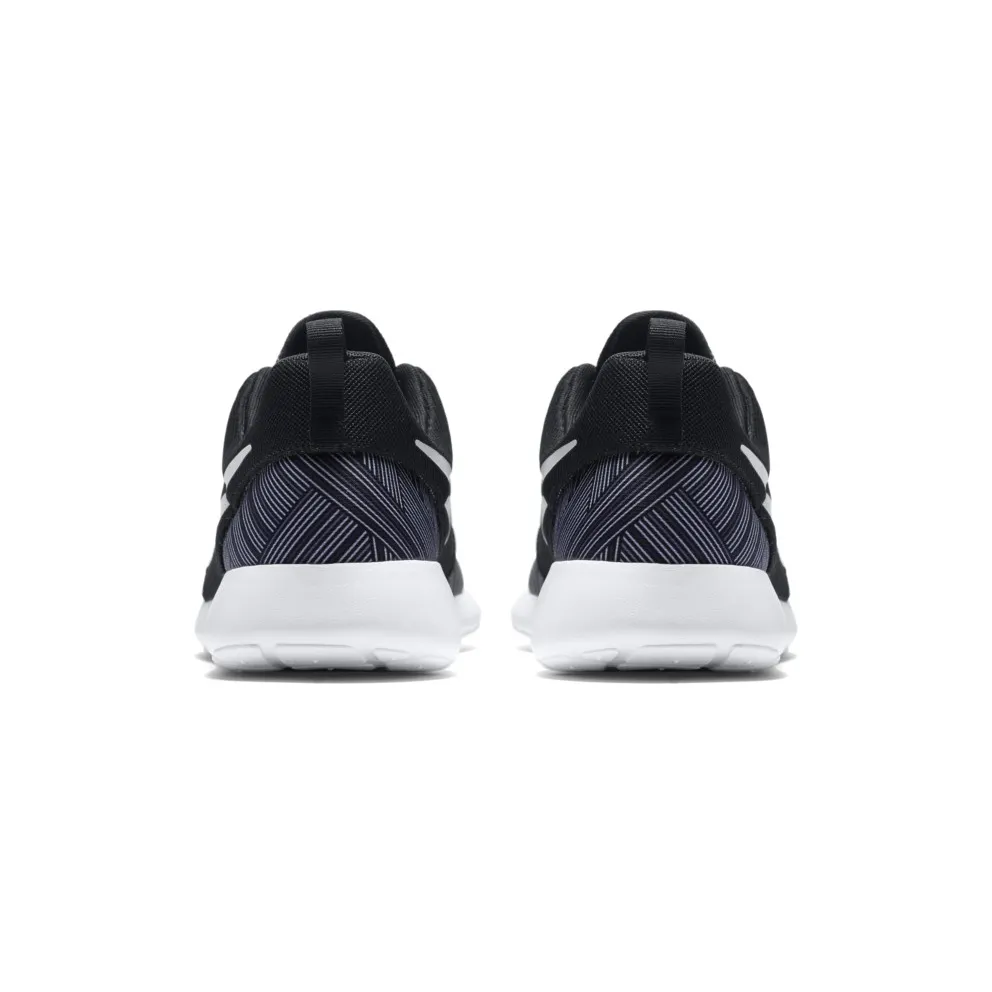 Nike Roshe One Print Black Black/White-Shark-Wolf Grey (655206-011)