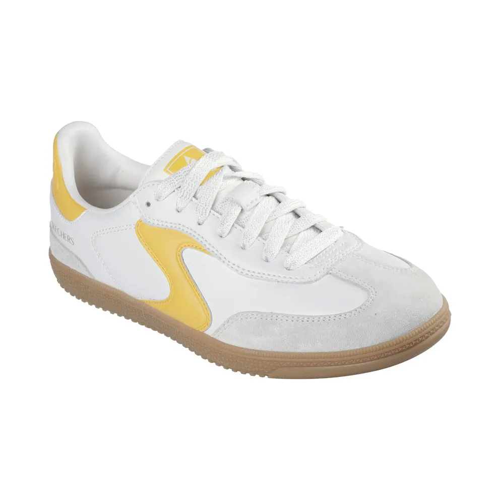 Skechers Hotshot – Kickoff Sneaker White/Yellow