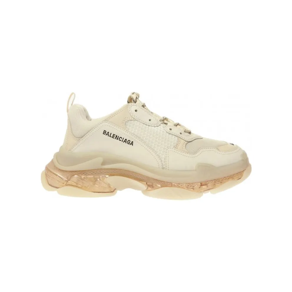 Balenciaga Triple S Clear Sole Beige