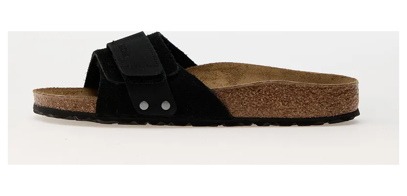 Birkenstock Oita Suede Leather Narrow Fit “Black” (1024200)