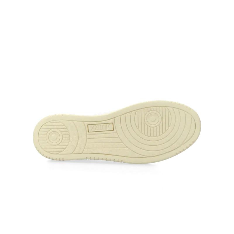 Autry Medalist Low W (White / beige) – AULWLS33