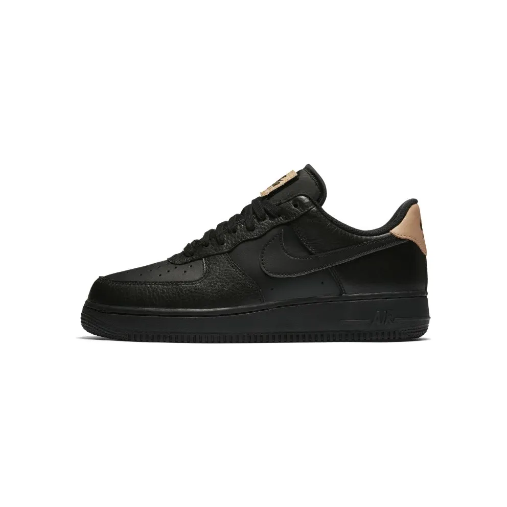 Nike Air Force 1 Low Black Vachetta Tan Black/Black-Black-Black (718152-016)