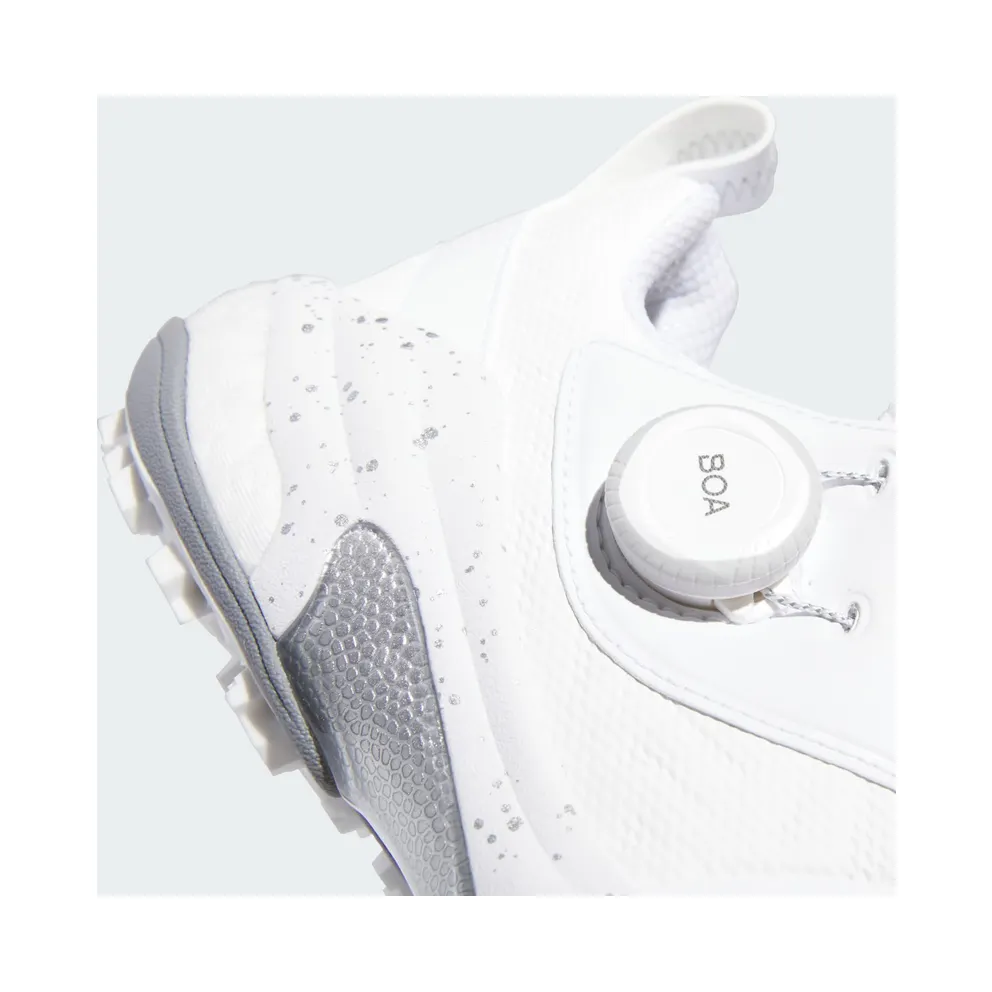 adidas Codechaos BOA 25 Golf Cloud White Silver Metallic Grey Two (ID8605)
