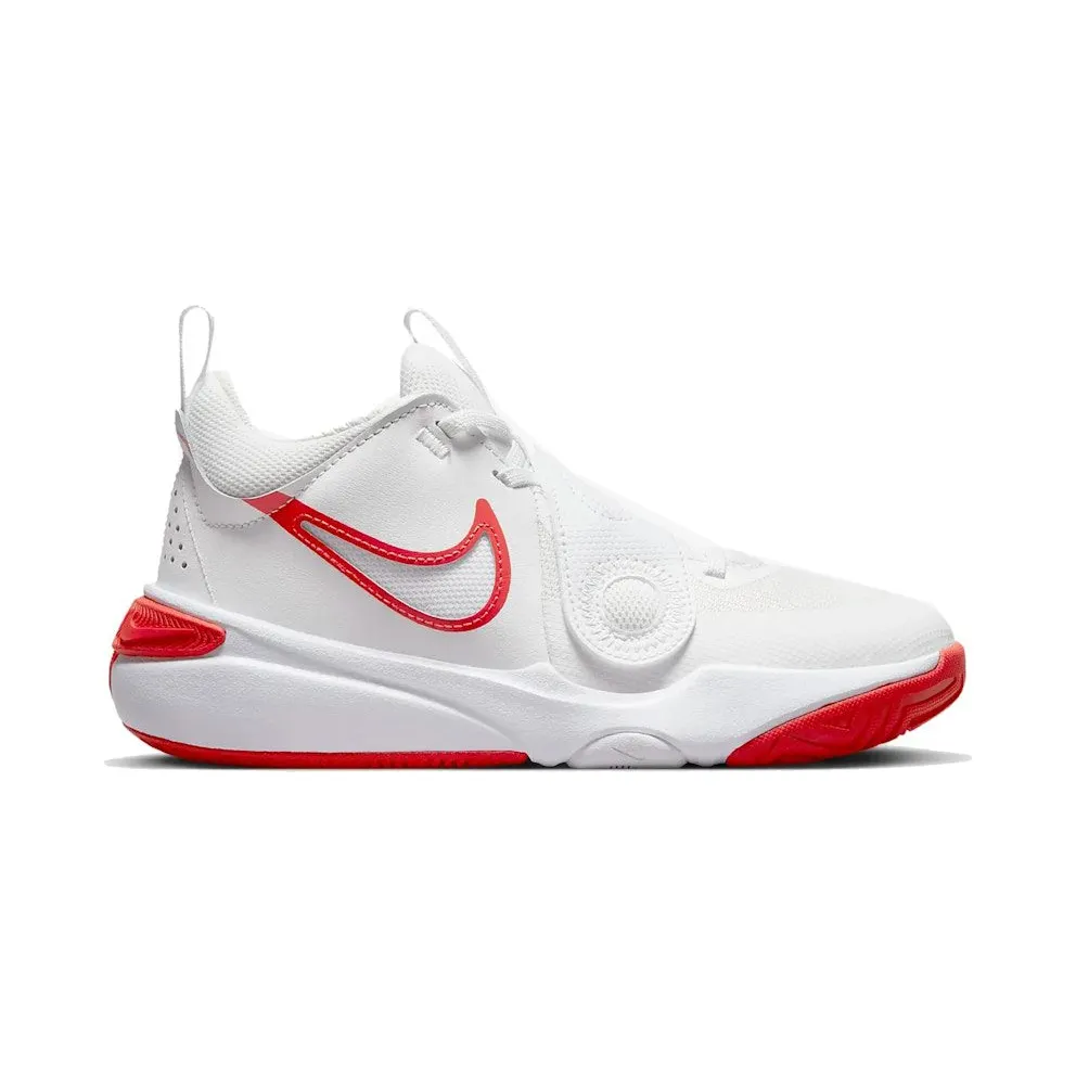 Nike Team Hustle D 11 Summit White Track Red (DV8996-102)