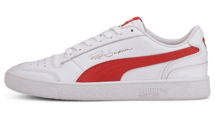 Puma Ralph Sampson Lo Wit/Rood (370846-15)