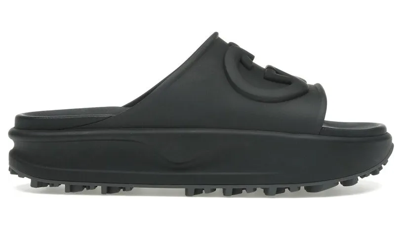 Gucci Interlocking G Slide Black (692380 JF000 1000)