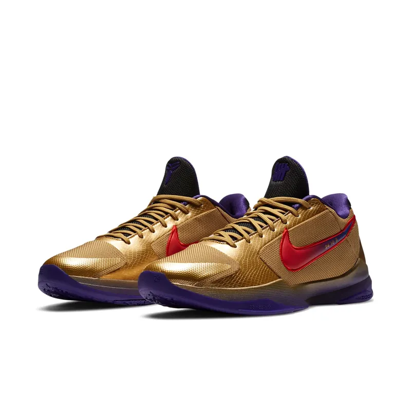 Nike Kobe 5 Protro Undefeated Hall of Fame (2021) – “Metallic Gold / Field Purple / Multi-color” (DA6809-700)