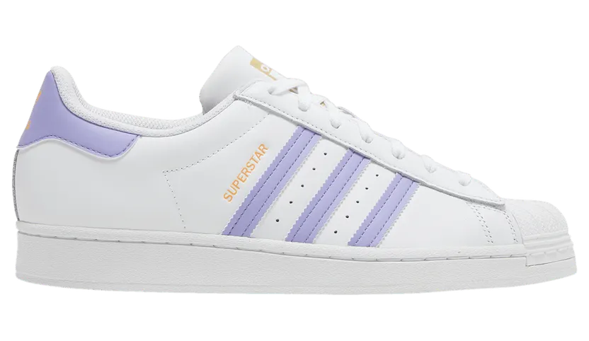 adidas Superstar White Light Purple (GX2537)