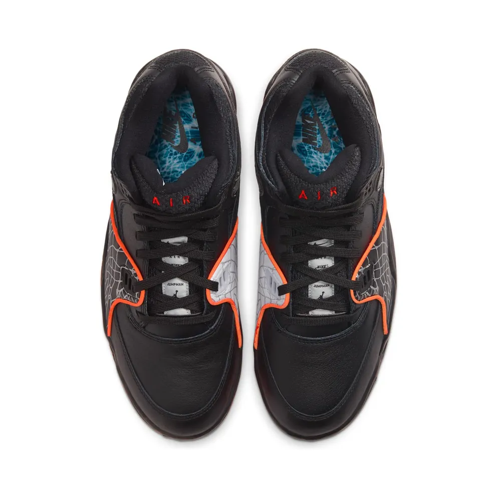 Nike Air Flight 89 All-Star (2020) Black/Orange Blaze-Green Strike-White (CT8478-001)