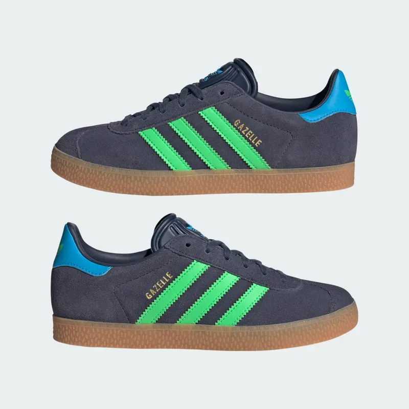adidas Gazelle Shadow Navy Screaming Green (IH6466)