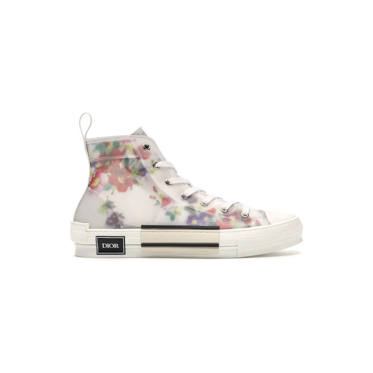 Dior B23 High Top Flowers Oblique