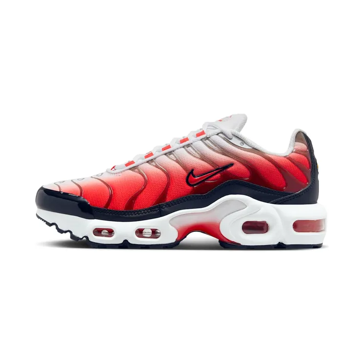 Nike Air Max Plus Fire “White / Black / Light Crimson” (FD9768-100)