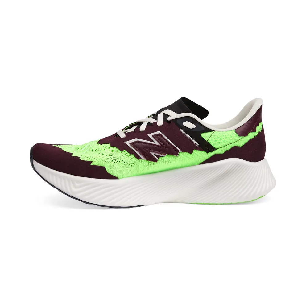 New Balance Stone Island Tokyo Design Studio FuelCell RC Elitev2 Nb Burgundy / Energy Lime (MSRCELV1-40439)