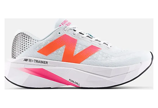 NEW BALANCE FuelCell SuperComp Trainer v3 “PINK HEAT / GLINT BLUE” (MRCX17A)