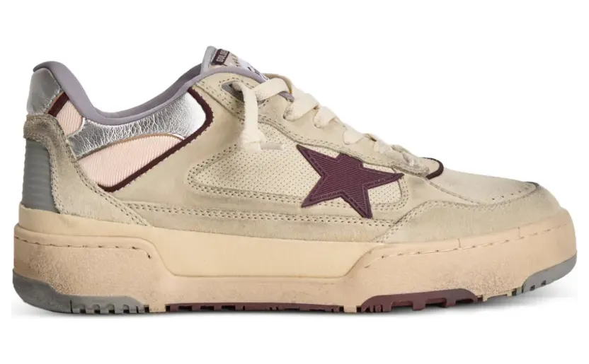 Golden Goose mit Sternverzierung Nude (GMF00630F007958)