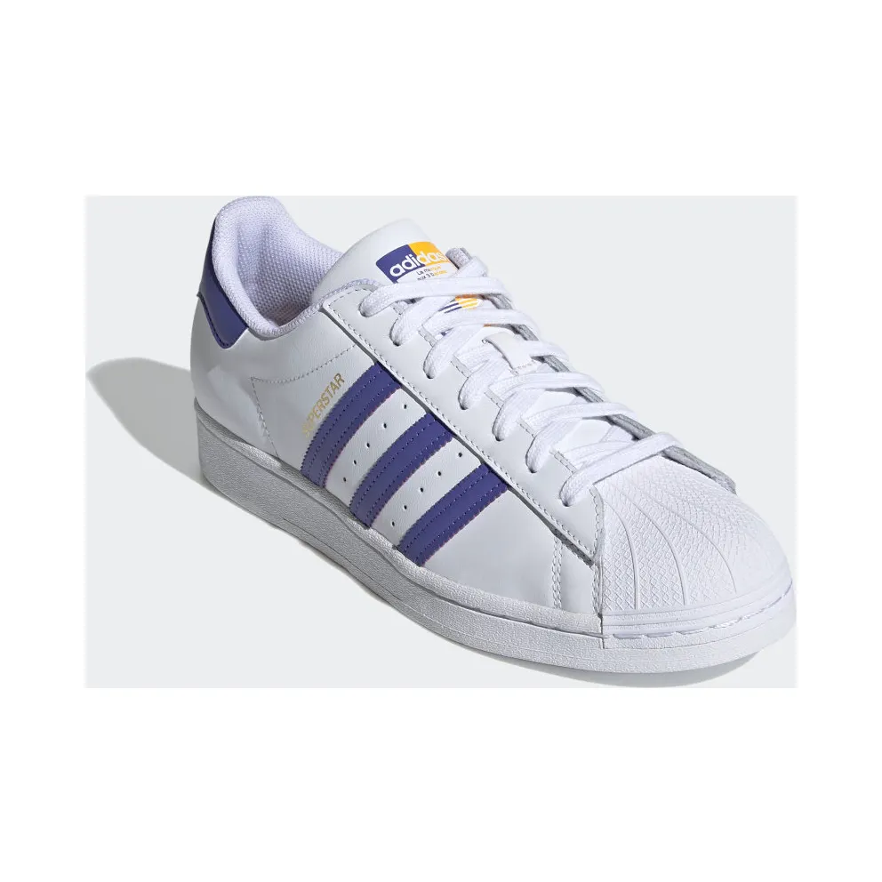 adidas Superstar Cloud White / Purple / Gold Metallic (FX5529)