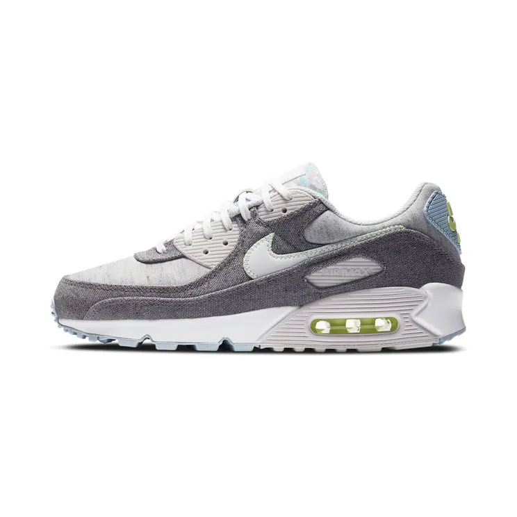 Nike Air Max 90 NRG “Vast Grey / Barely Volt / Celestine Blue / White” (CK6467-001)