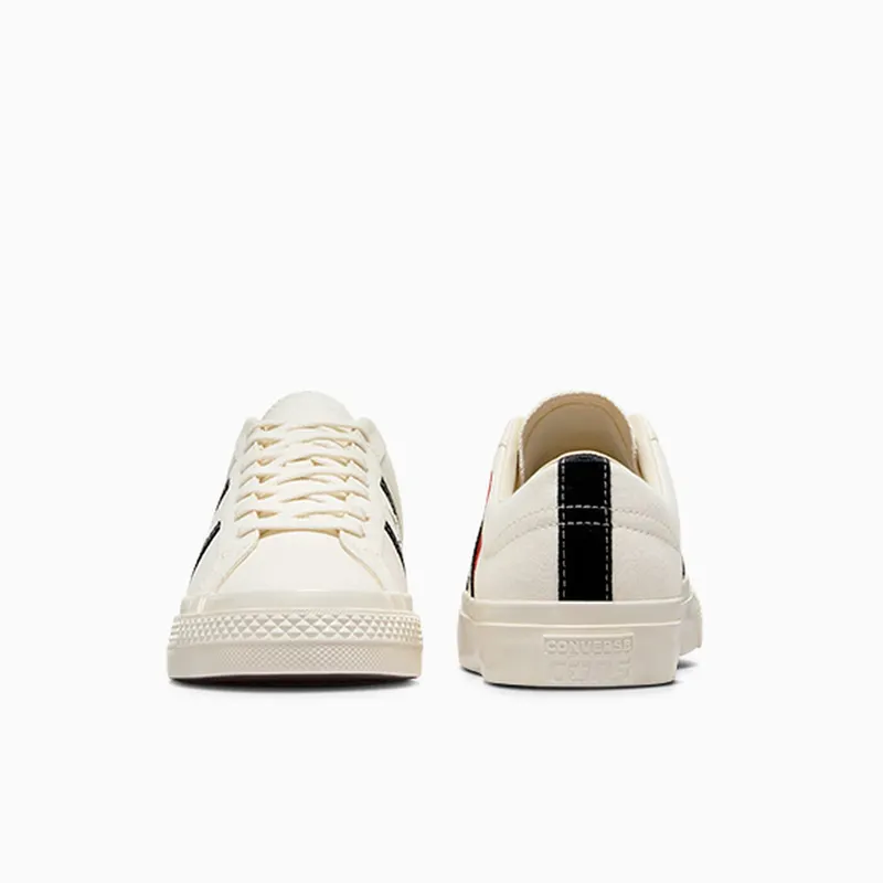 Converse x PLAY Comme des Garçons One Star Academy Pro Milk/Black/Red (A09878C)