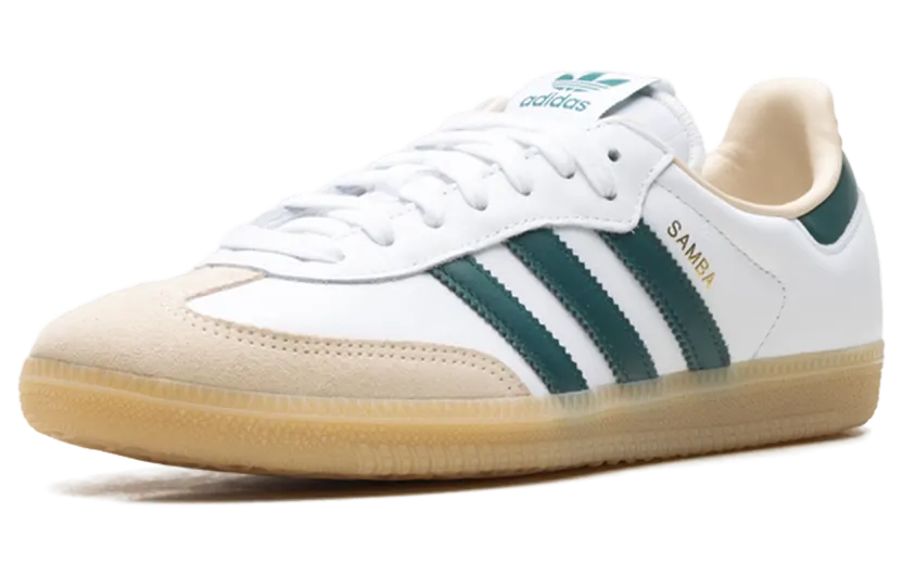Adidas Samba OG “White Collegiate Green”: de gouden gum-combi (2)