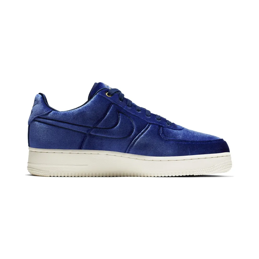 Nike Air Force 1 Low Premium 3 Velour Blue Void Blue Void/Sail-Metallic Gold-Blue Void (AT4144-400)