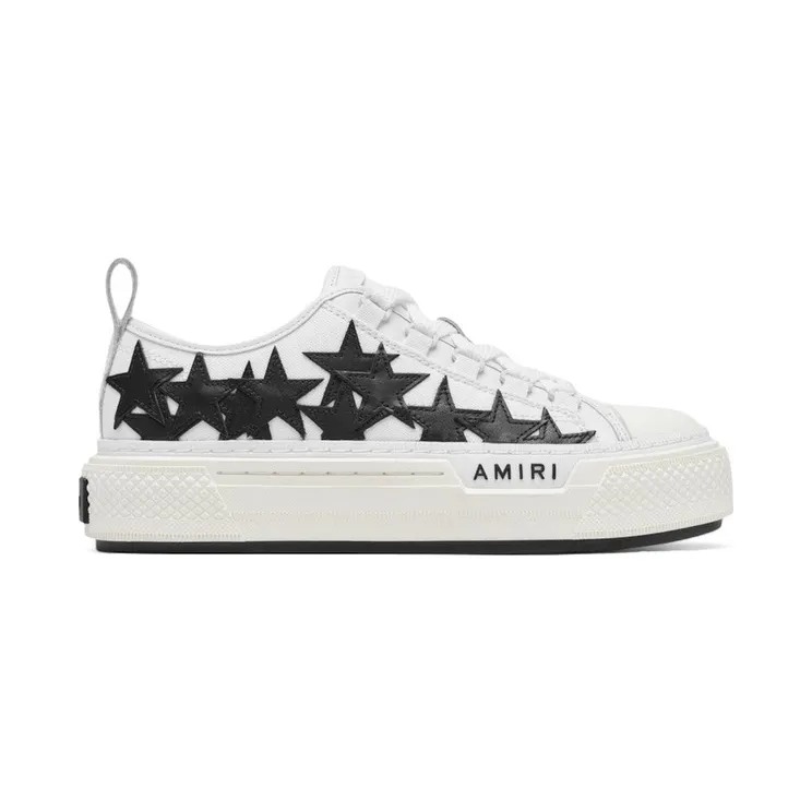 AMIRI Stars Court Low White Black (AWFOSR1035-111)