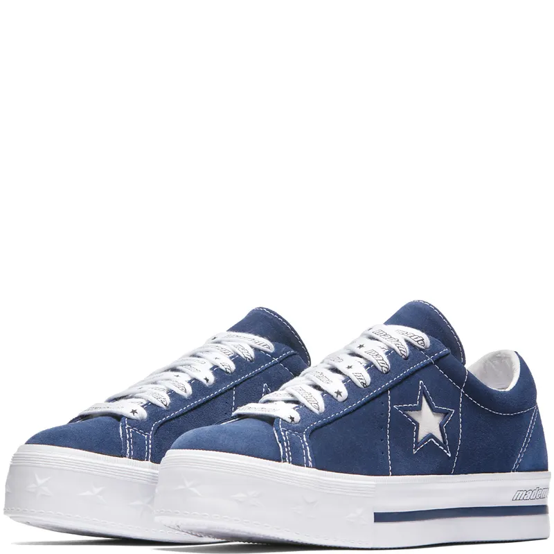 Converse One Star Platform Ox MadeMe Medieval Blue (W) Medieval Blue/White (562960C)