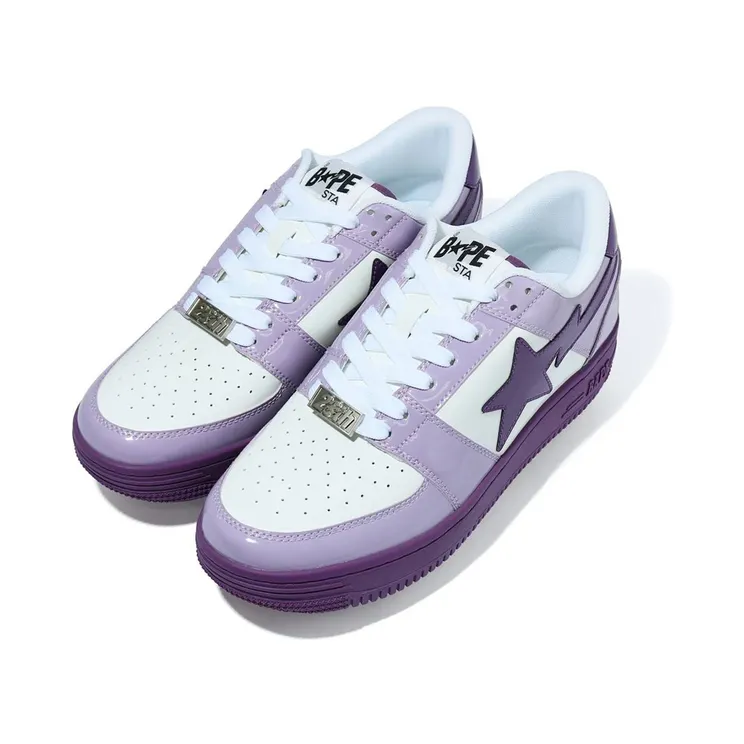 A Bathing Ape Bapesta Low Purple (2020) (1G80191016)