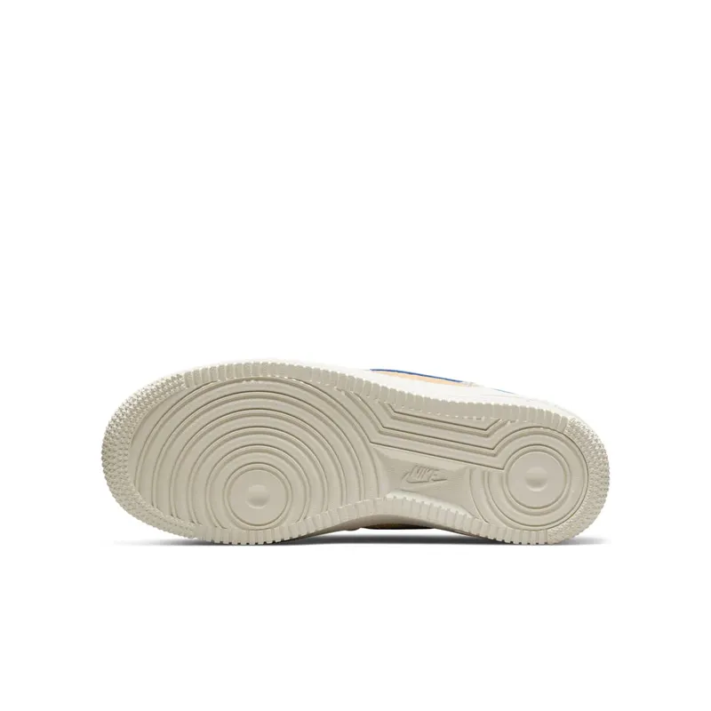 Nike Air Force One Low Sail / Coconut Milk / Royal Blue / Orange (DV4141-100)