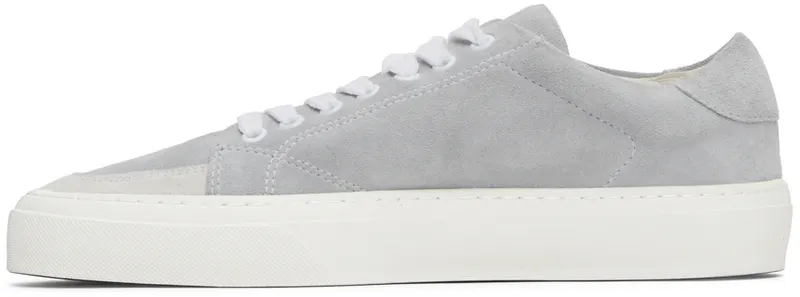 John Elliott Grey Suede Haze Low Sneakers (J024Q26658A)