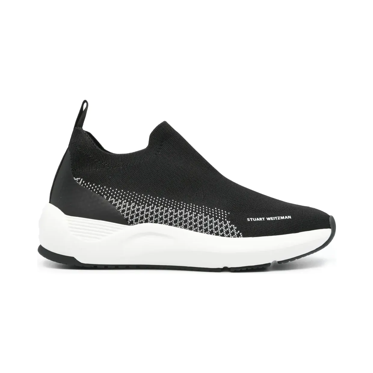 Stuart Weitzman Sw Glide Slip-On-Sneakers “Black” (SH321KNT)