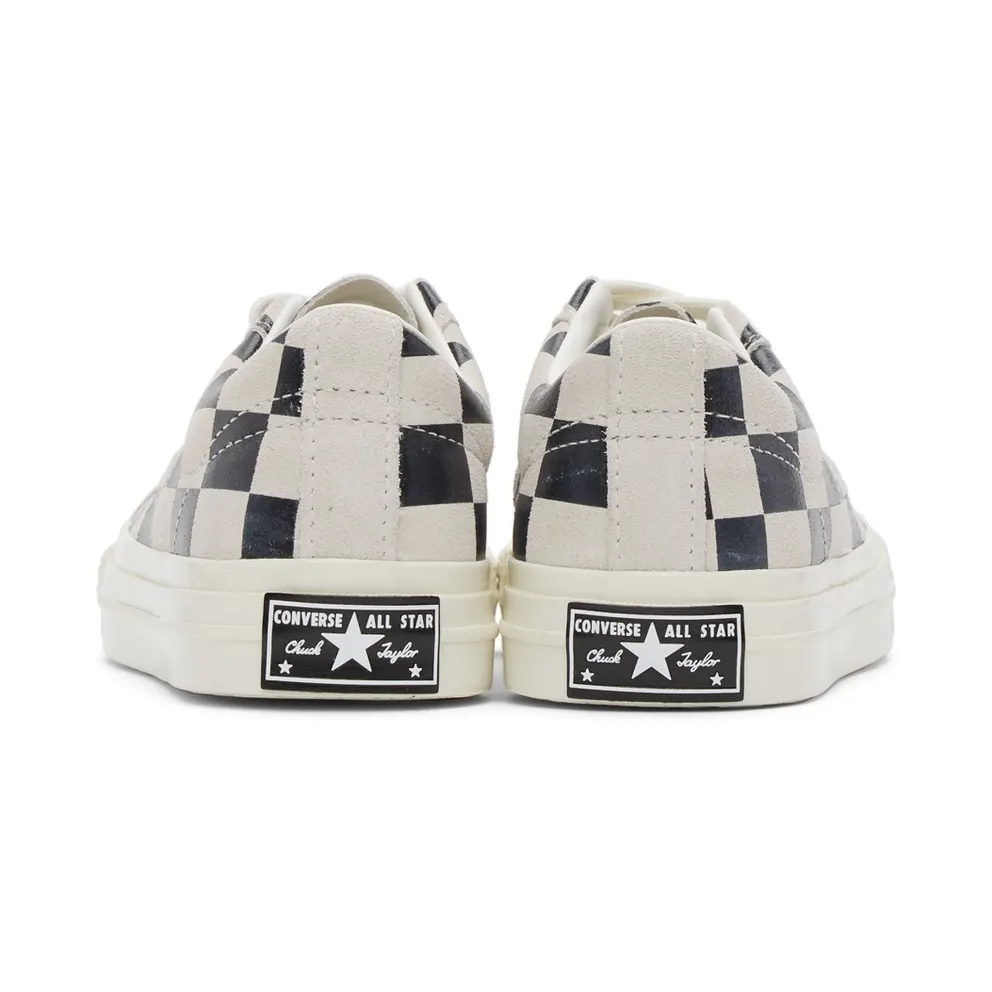 Converse One Star Blocked White/Black/White (172352C)