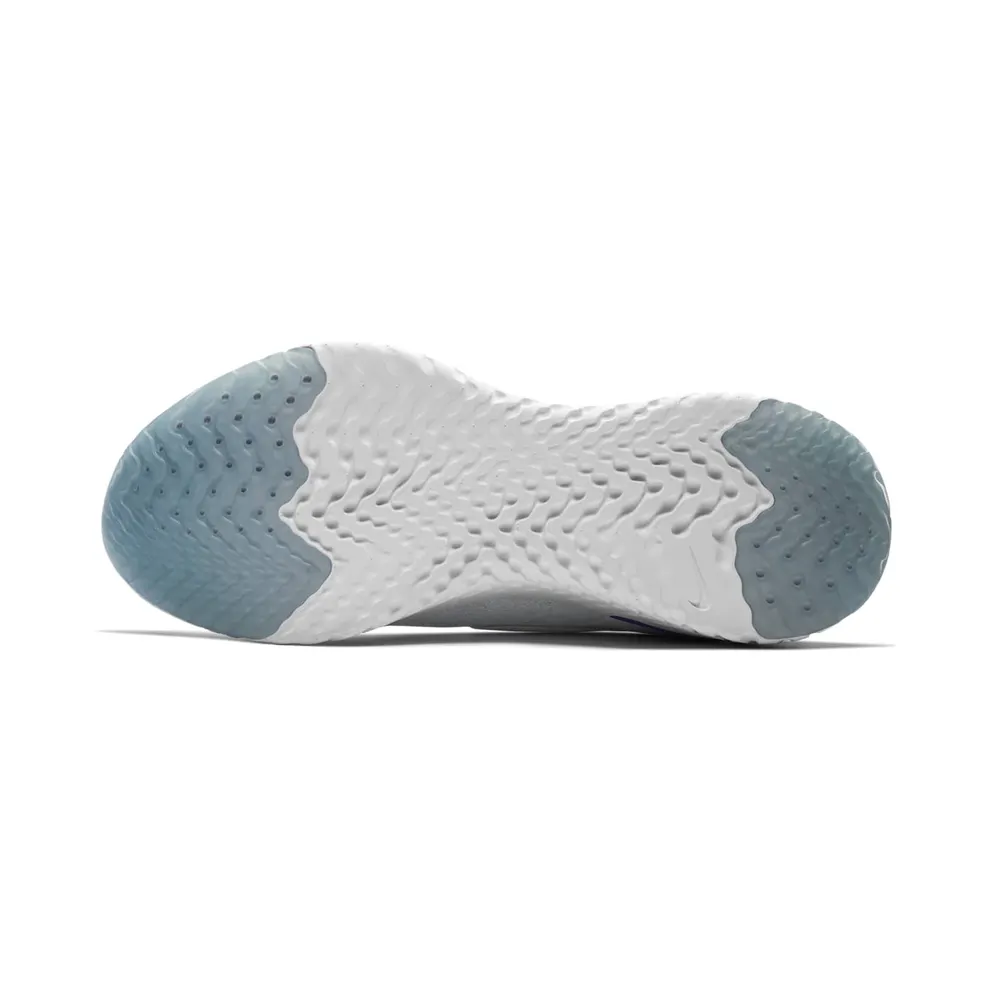 Nike Epic React Flyknit White Racer Blue (W) White/White-Racer Blue (AQ0070-100)