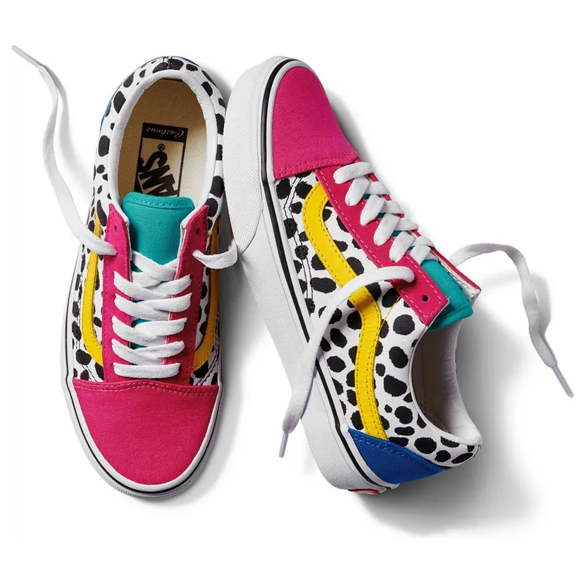 VANS Gepersonaliseerde Dalmatian Color Block Old Skool Multicolour (VN0A3CS0057)