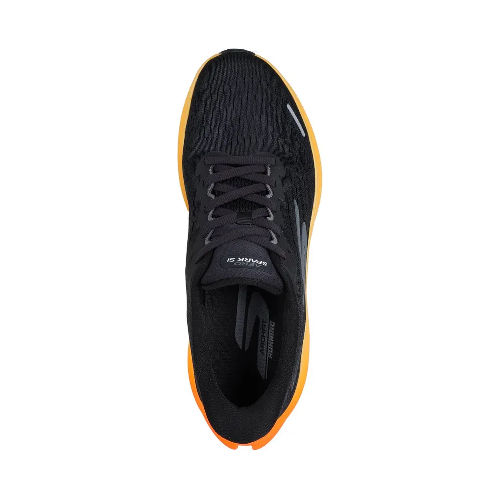 Skechers Slip-ins: Aero Spark Sneaker Donker Houtskool