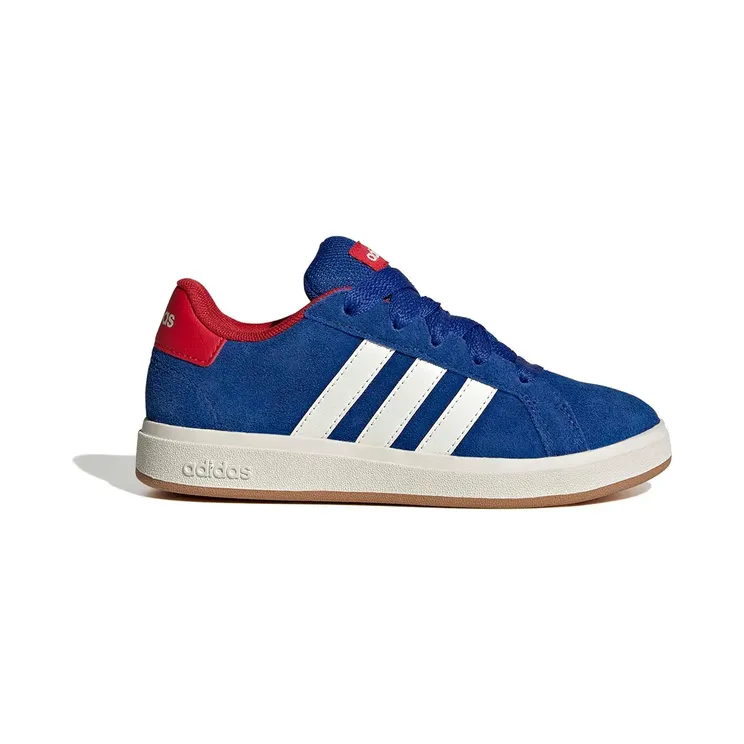 Adidas Grand Court Collegiate Royal / Off White / Better Scarlet (KJ9566)