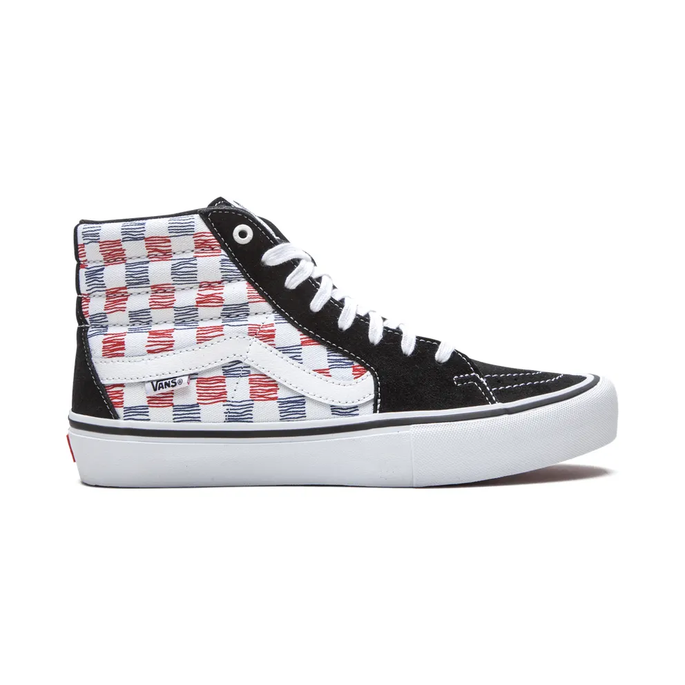 Vans SK8-HI “Sketched Checkerboard” (VN0A45JD2MB)