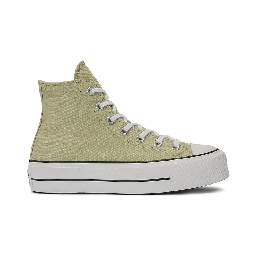 Converse Chuck Taylor All Star Lift Platform Seasonal Color Olive Aura White (A03386F)