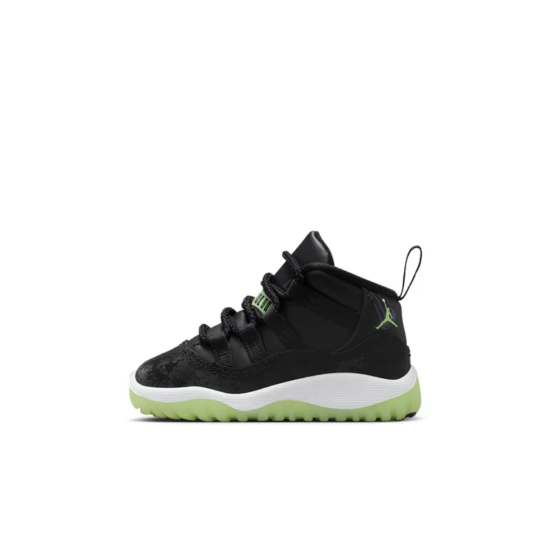 Jordan 11 Retro Black Barely Volt (IB1380-001)