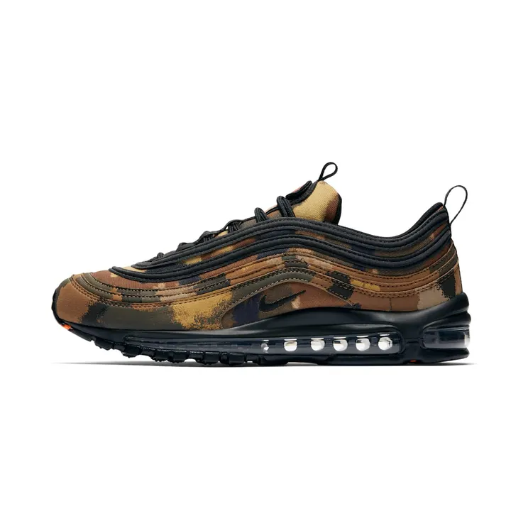 Nike Air Max 97 Premium QS Country Camo Pack – Italy “Ale Brown / Cargo Khaki / Mushroom / Black” (AJ2614-202)