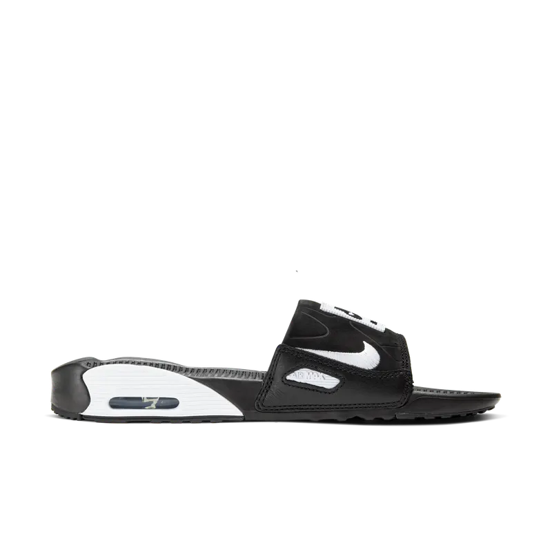 Nike Air Max 90 Slide Black White (W) Black/White (CT5241-002)