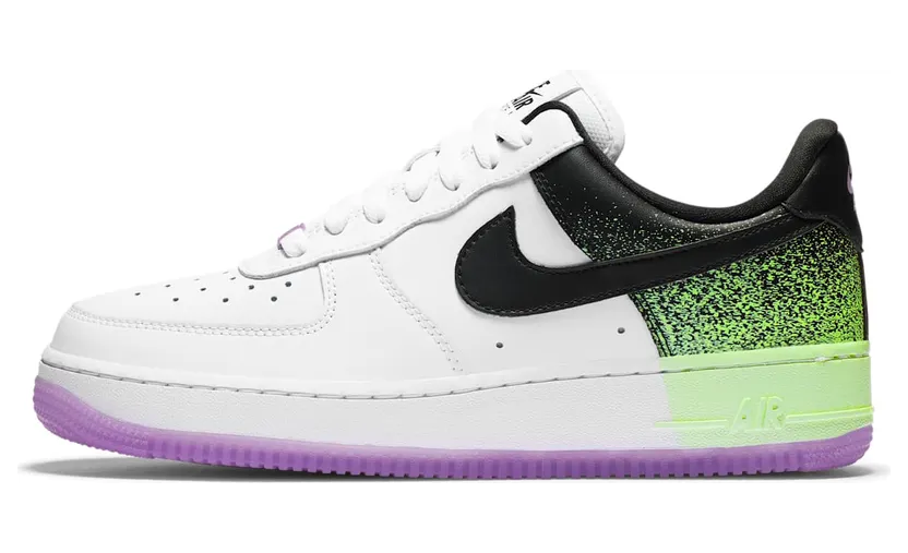 Nike Air Force 1 ’07 ‘Splatter’ White/Barely Volt/Fuchsia Glow/Black (CZ8097-100)