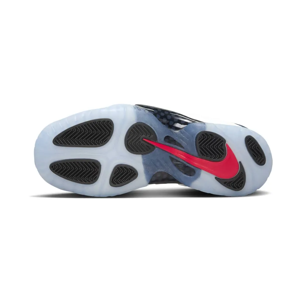 Nike Air Foamposite One Olympic (GS) Obsidian/University Red-Metallic Gold-White (644791-403)