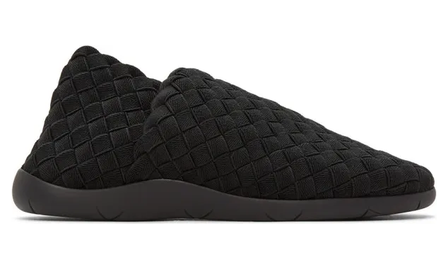 Bottega Veneta Black Intrecciato Sneakers (651271 V0GV0)