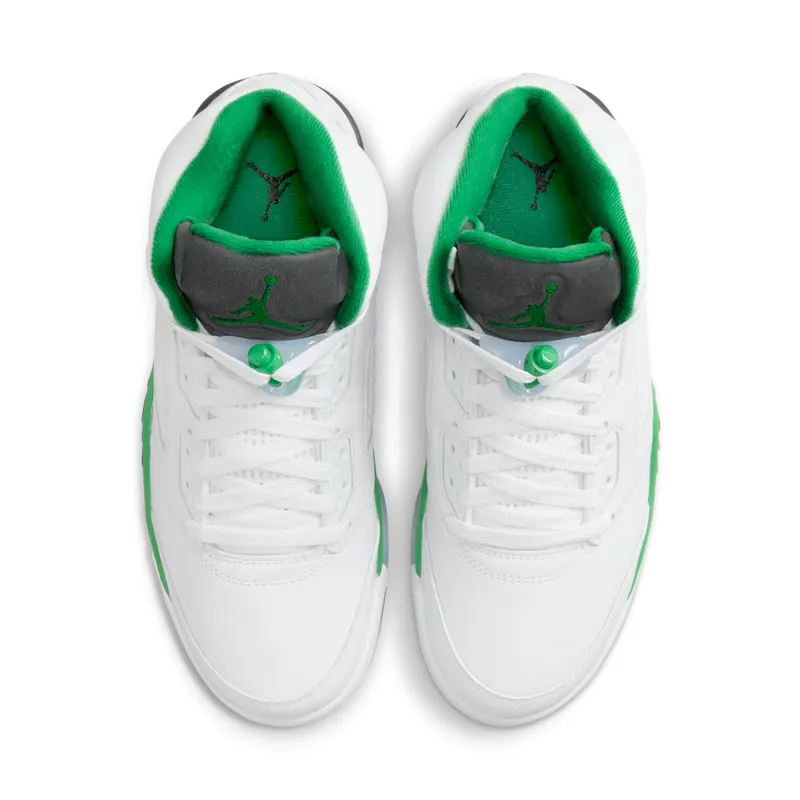 Air Jordan 5 Retro ‘Lucky Green’ White/Black/Ice Blue/Lucky Green (DD9336-103)