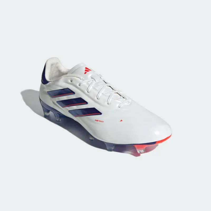 adidas Copa Pure 2 Elite FG Cloud White Lucid Blue Solar Red (IG6402)